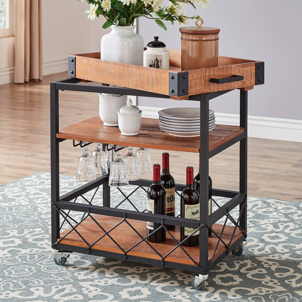 Industrial Bar Cart X321134