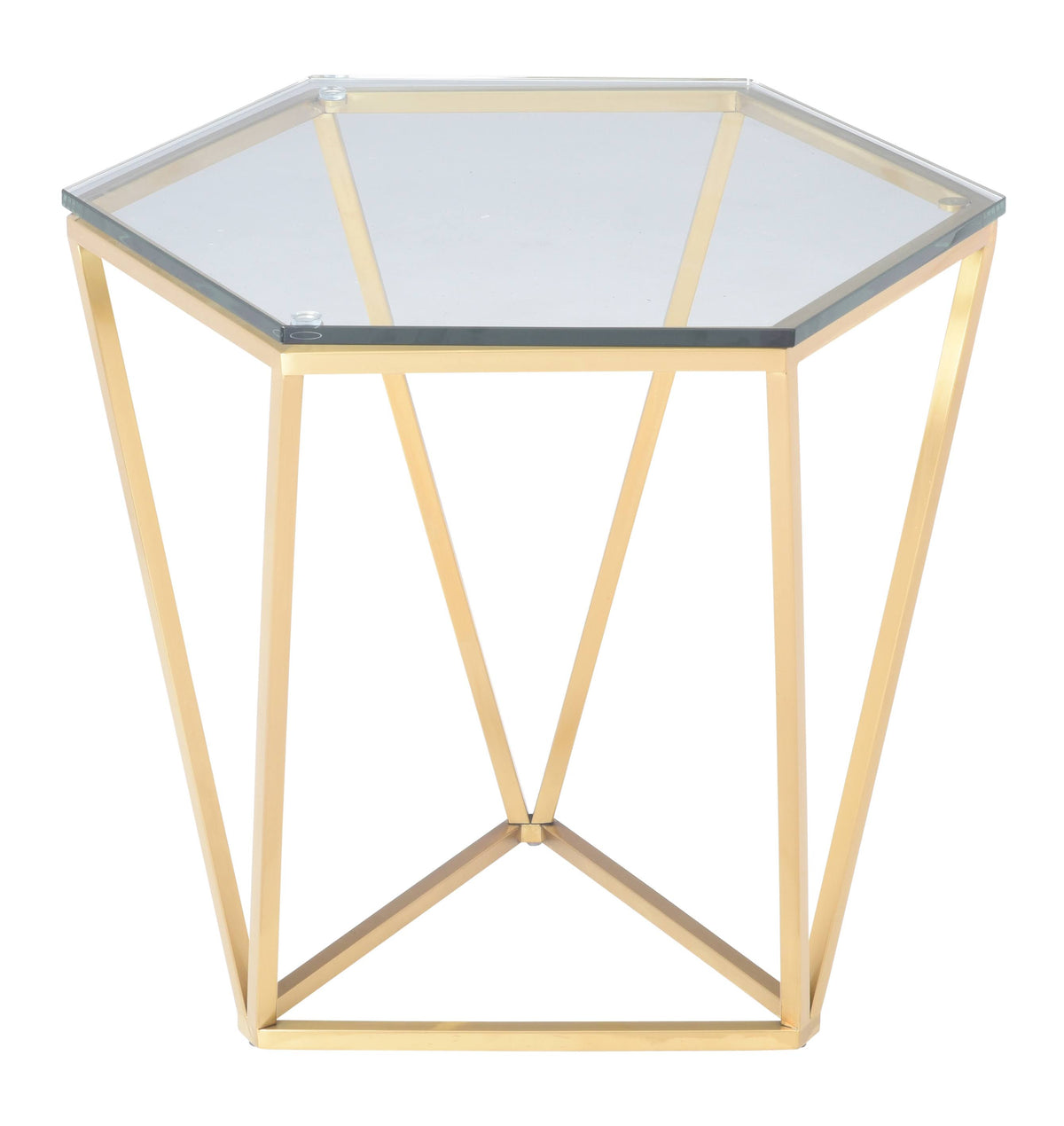 Gold Side Table Z2127