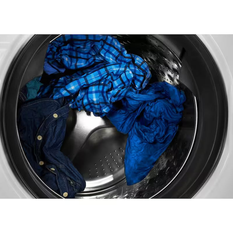 White 4.5 cu. ft. Stackable Front Load Washing Machine V862