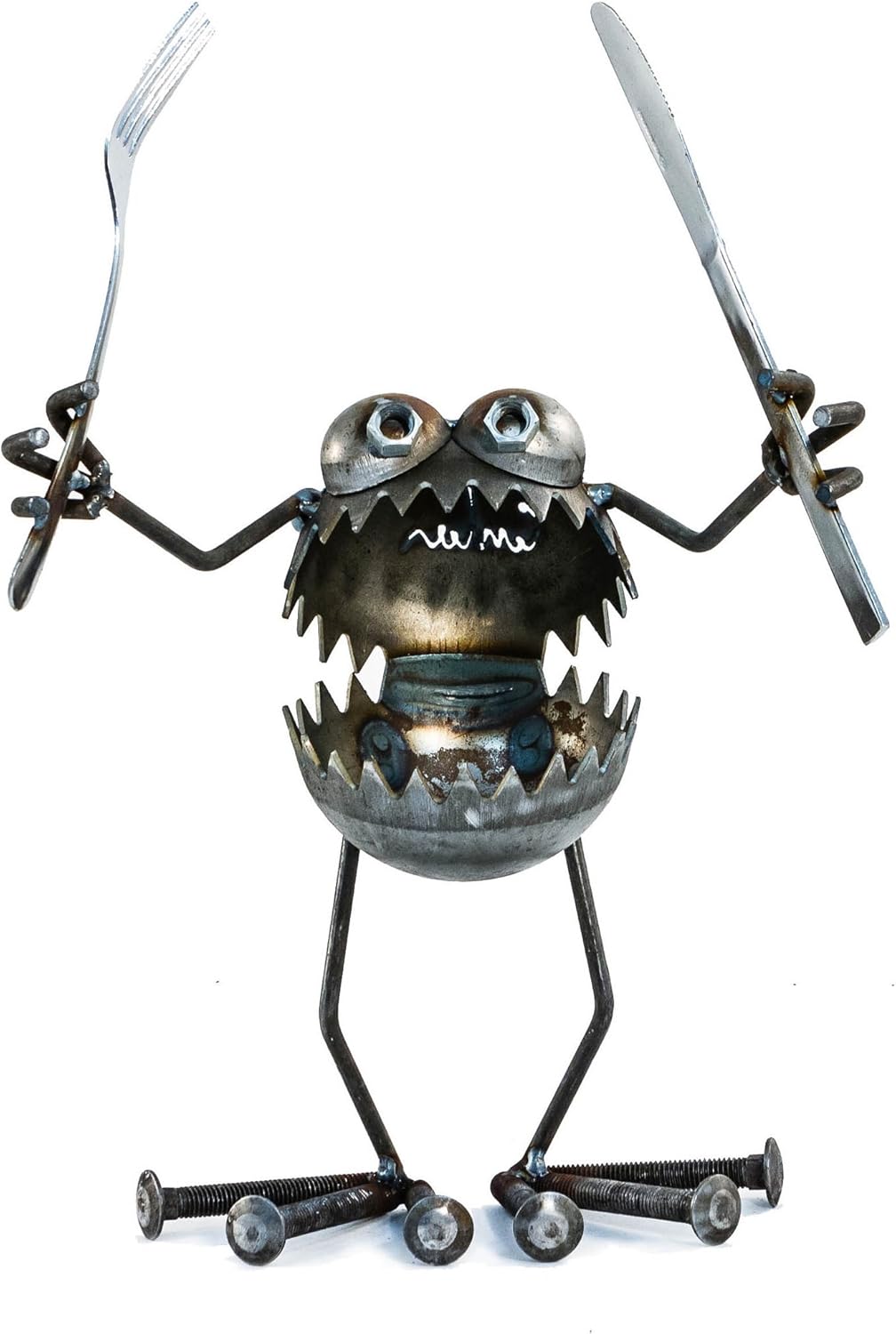 Medium Welded Scrap Metal Art Sculpture W217661