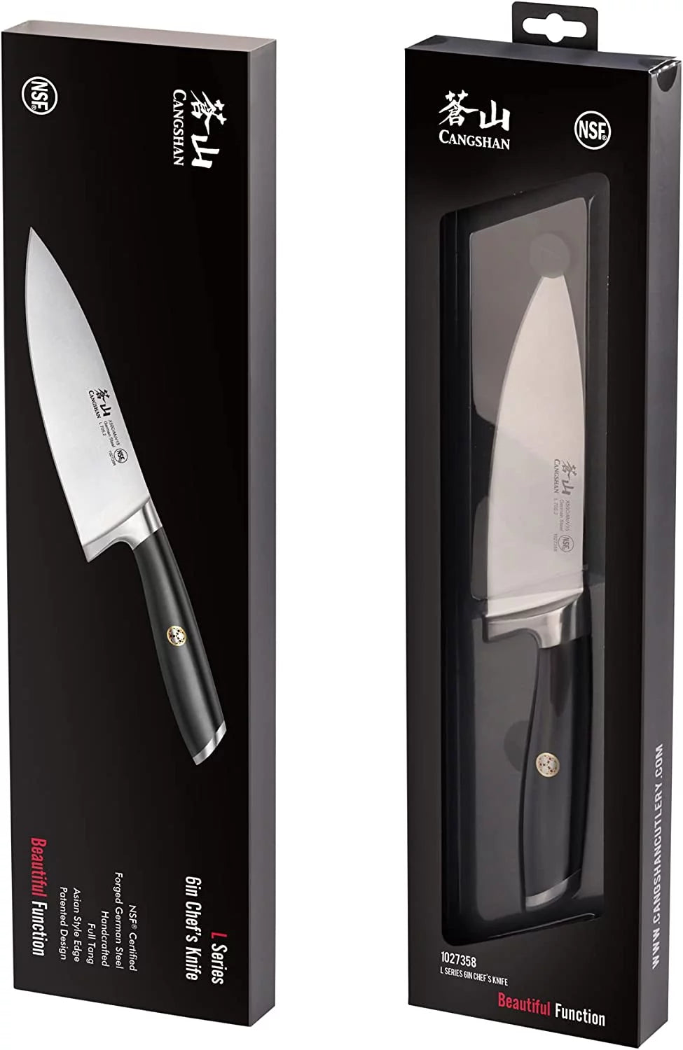 German Steel Forged 6" Chef's Knife T4863