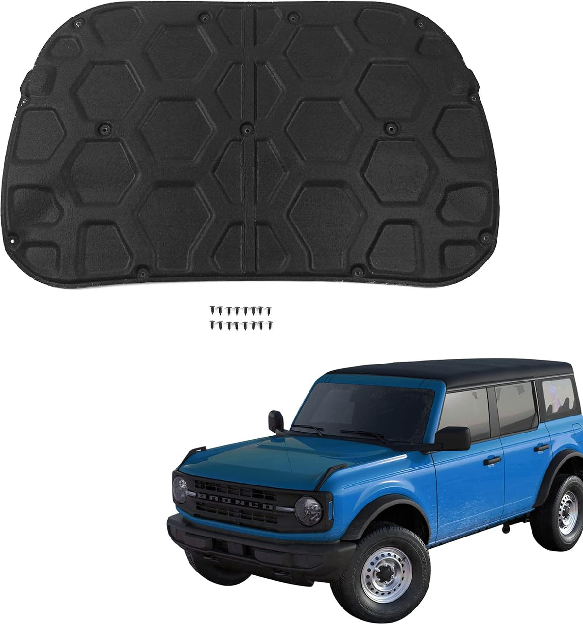 Cotton Car Front Hood Soundproof Mat C960