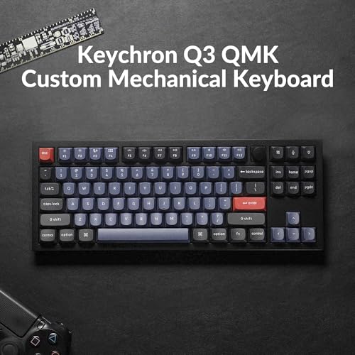 Black TKL Mechanical Keyboard with Knob B239237