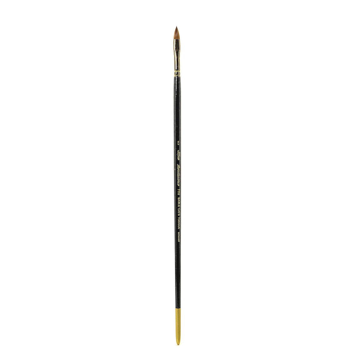 Silver Red Sable Brush Long Handle Size 18 V193
