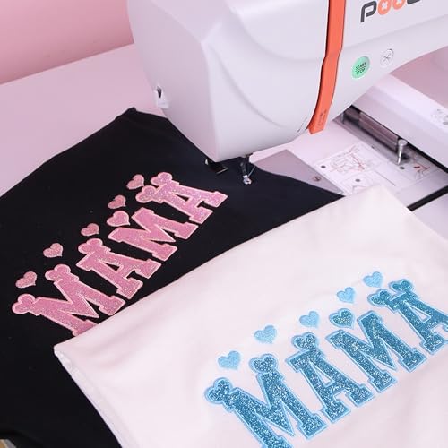4 x 9.25 Inch Large Hoop Computerized Embroidery Machine with 7 Inch LCD Color Touchscreen Q327