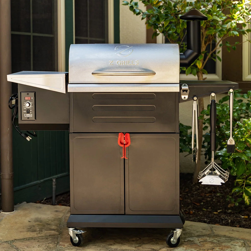 Wood Pellet Grill Smoker with PID Technology, 572 sq in Cooking Area D1763