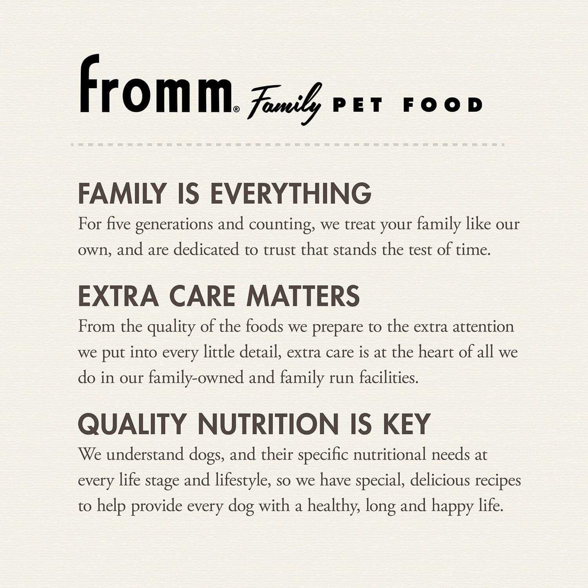 Fromm Breed adult Gold Dog Food M30679