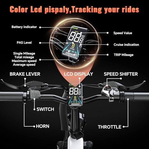 52v 20AH Full Suspension Electric Bike with 20"x 4.0 Fat Tire N277