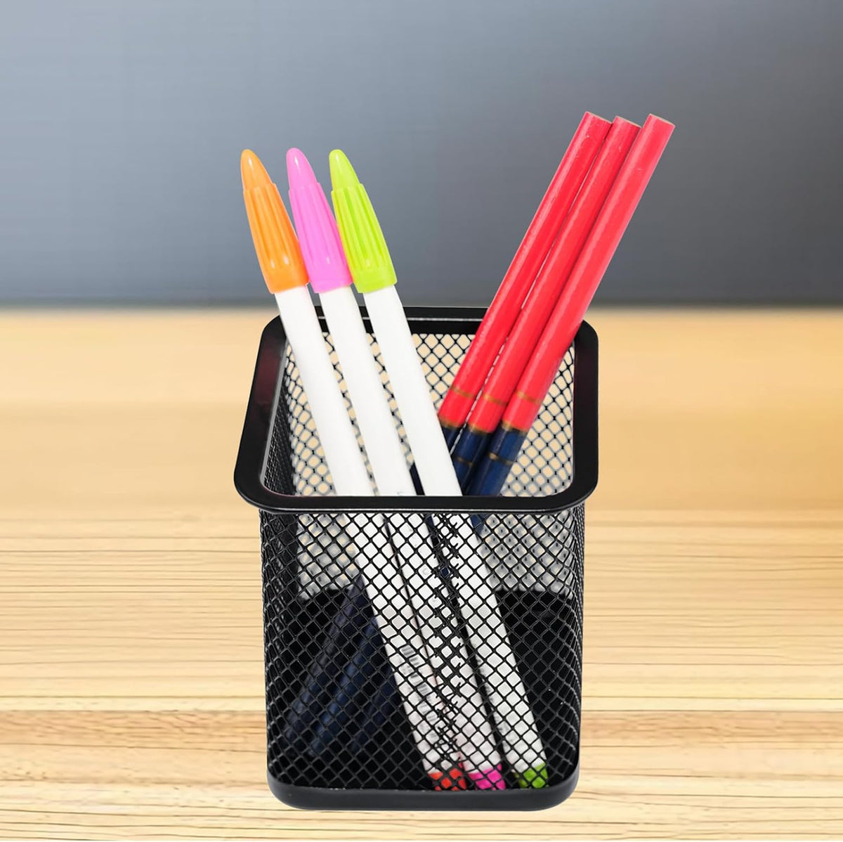 Wire Mesh Pencil Cup Holder S512