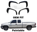 Matte Black Fender Flares D5111