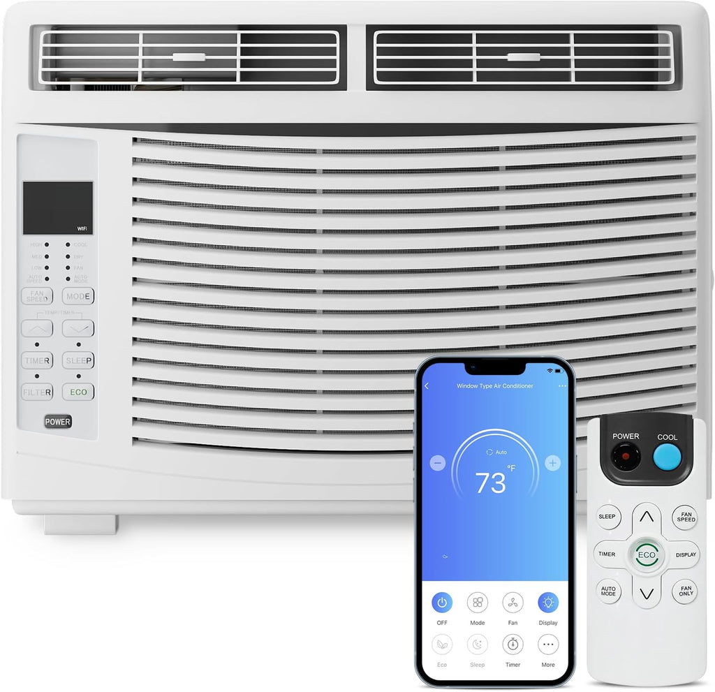 6000 BTU 115V Smart Window AC V422873