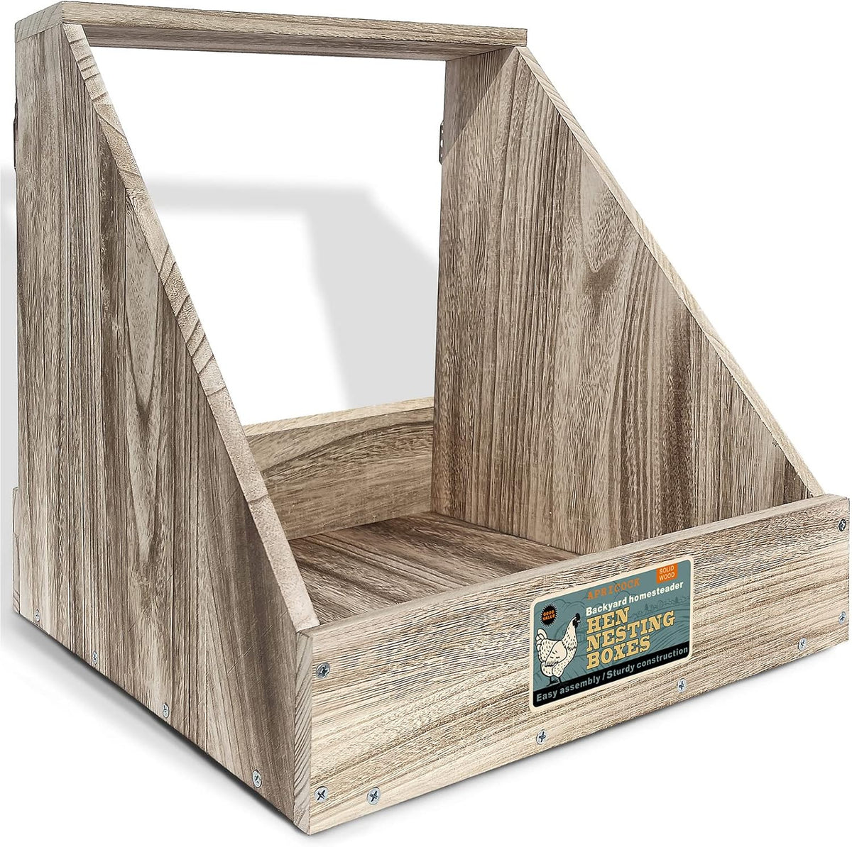 Single Compartment Wood Nesting Box (1 Pack) W5260