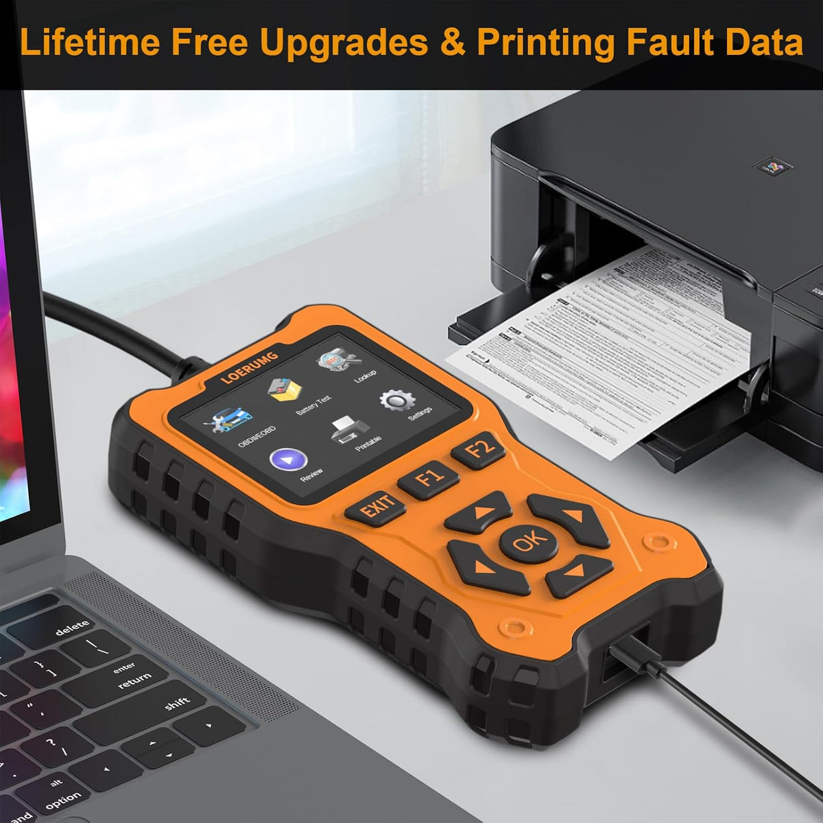 OBD2 Scanner Diagnostic Tool X829