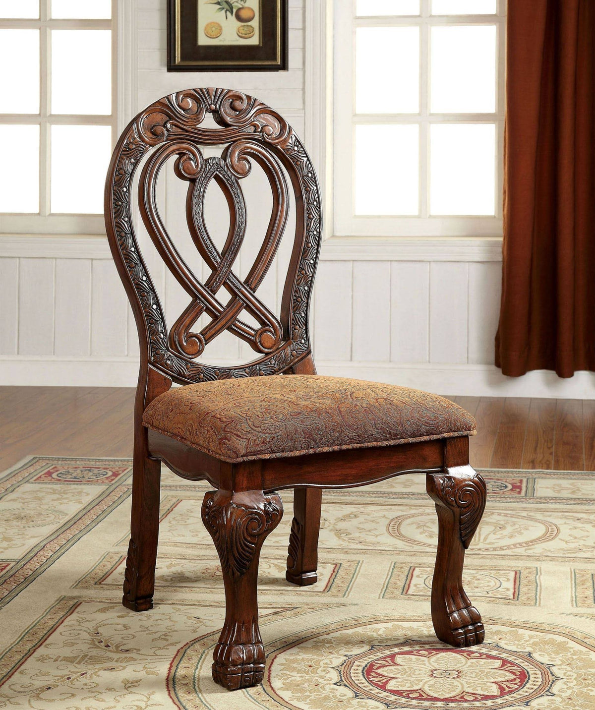 Cherry Side Chair Set of 2 B2166