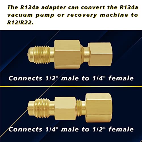 R1234YF Self-Sealing Puncture Style Refrigerant Can Tap Valve with Hose Adapters C647102