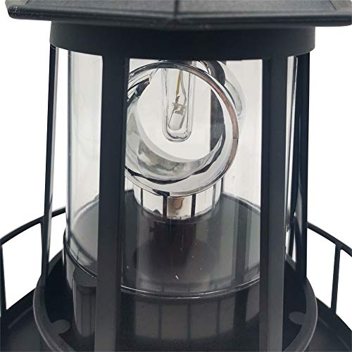 Solar LED Rotating Lighthouse Light P758