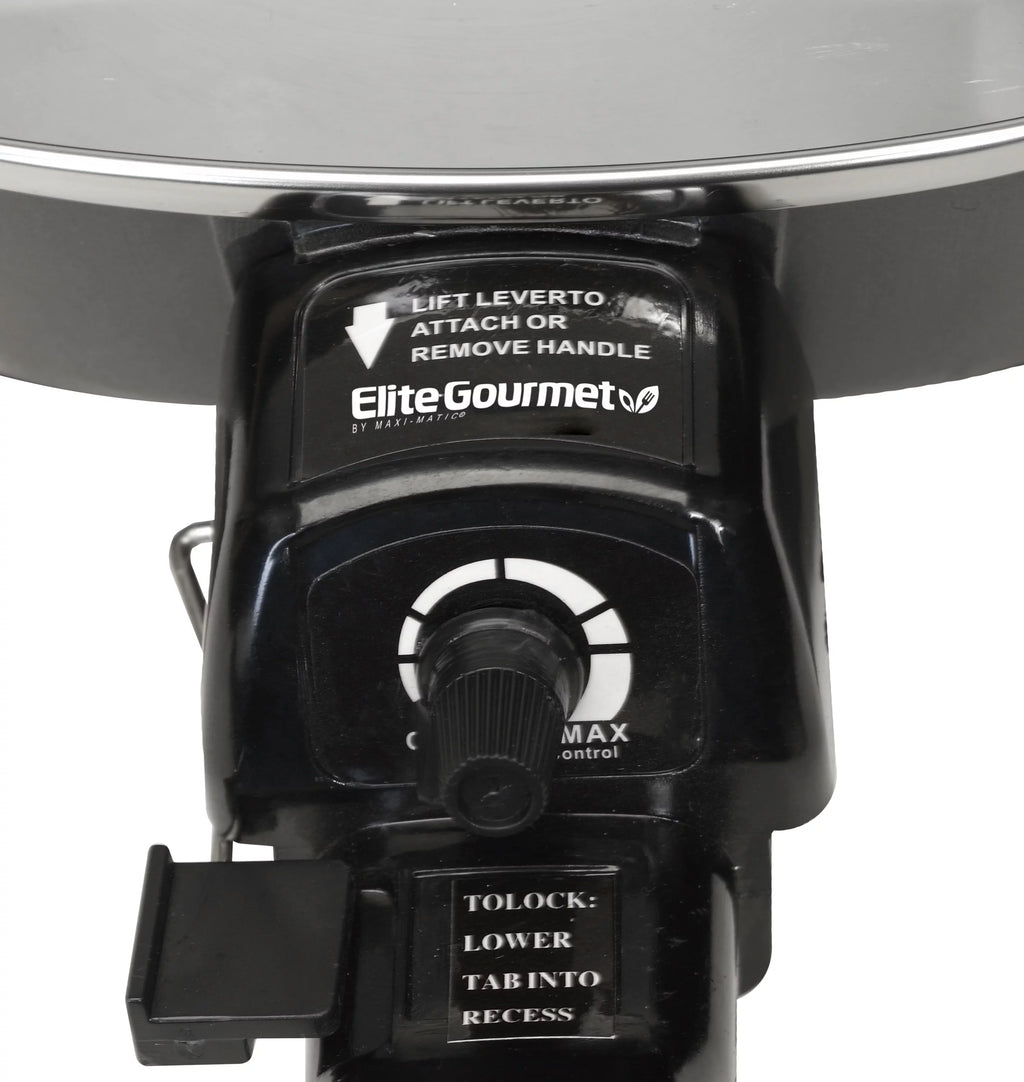 7" Electric Skillet with Glass Lid C822879