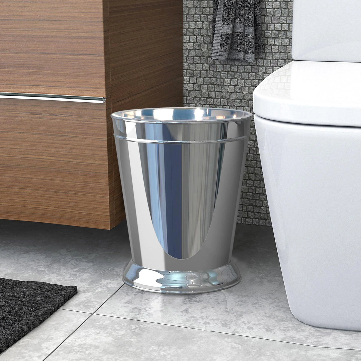 Stainless Steel Trash Can V51212