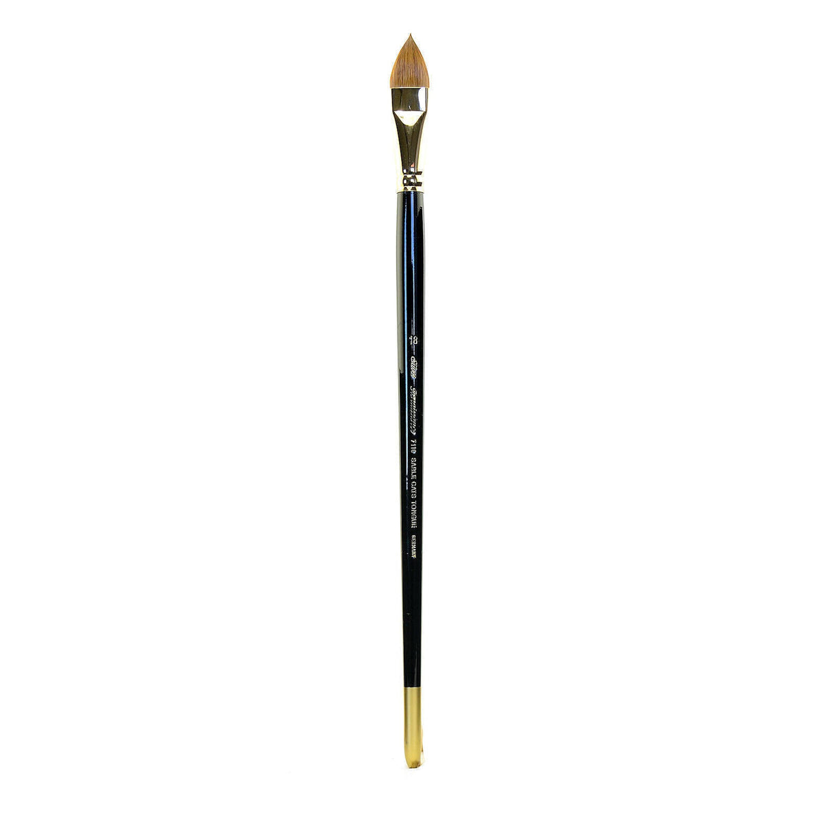 Silver Red Sable Brush Long Handle Size 18 V193