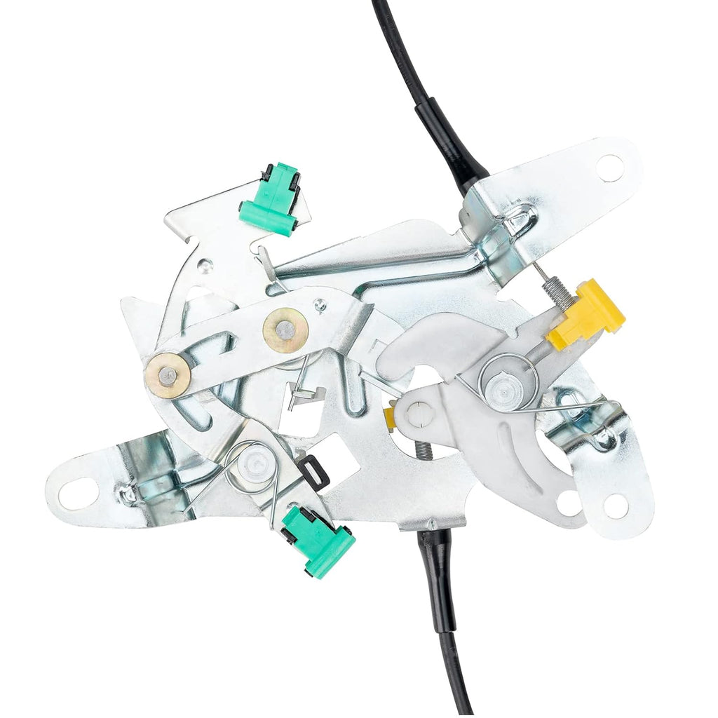 Left Driver Side Rear Door Lock Latch Cable Assembly Set for Ford F250 F350 F450 F550 Super Duty Extended Cab 1999-2007 Pack of 2 M93457