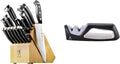 15-Piece Knife Set with Block and Knife Sharpener G11309