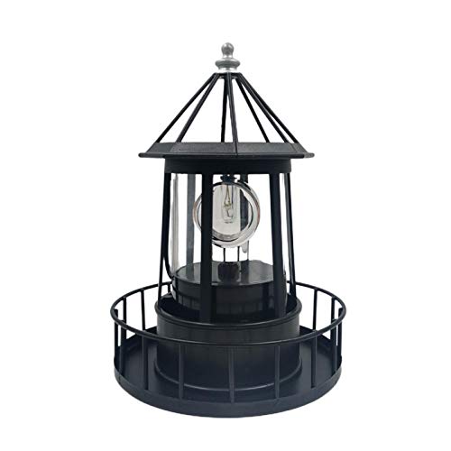 Solar LED Rotating Lighthouse Light P758