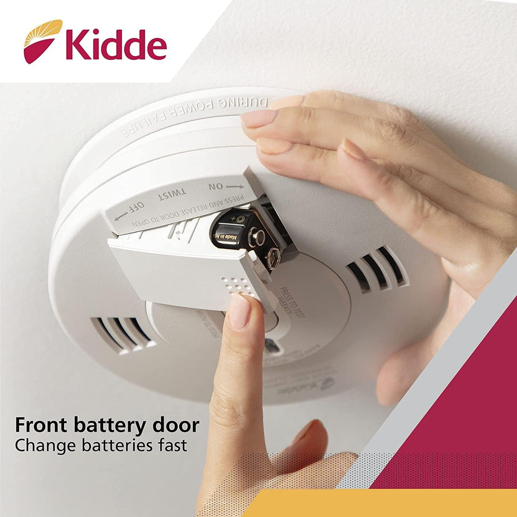 Hardwired Smoke & Carbon Monoxide Detector with Battery Backup, Pack of 2 N528224