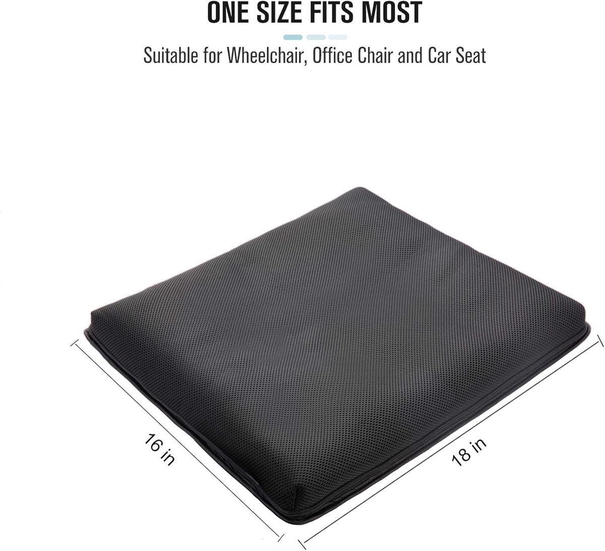Rechargeable Electric Inflatable Air Seat Cushion with Massage Mode M291