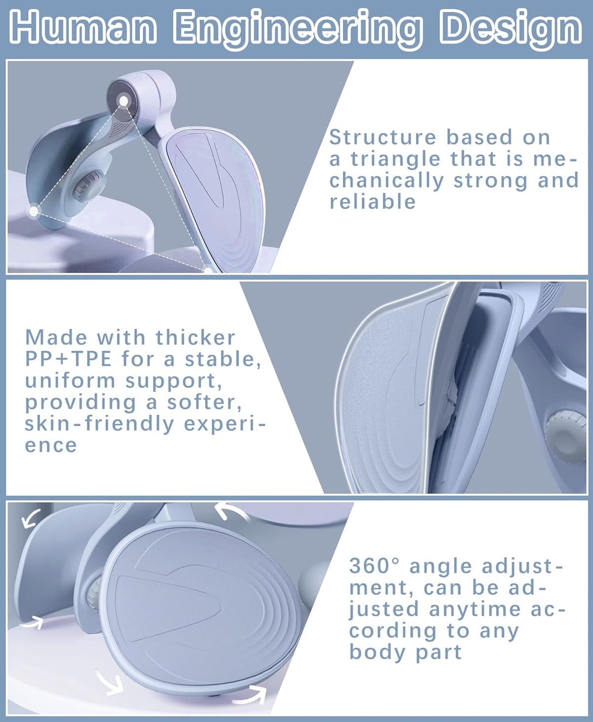 Leg Press Machine Thigh Master Hip Trainer Kegel Exerciser Pelvic Floor Trainer V8037
