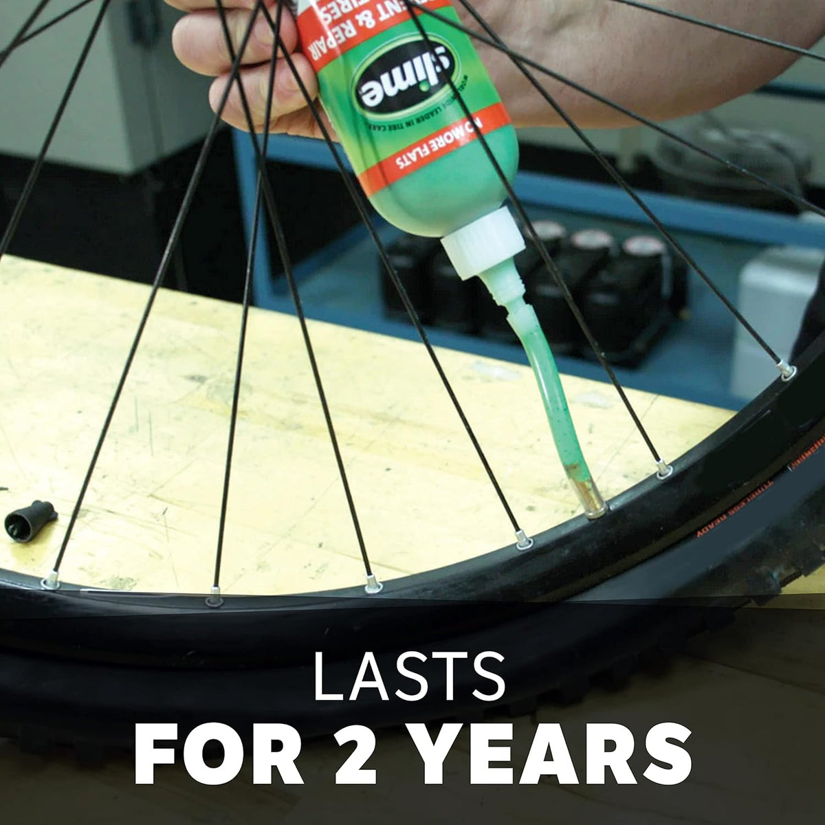 Bike Tube Protectors and Puncture Repair Sealant Bundle for 12-26 x 1.5′′-2.125′′ Tires and 8oz Sealant Bottle C36195