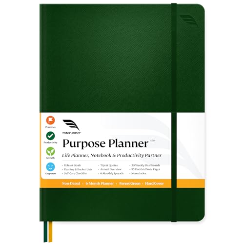 B5 Undated Daily Planner Notebook (Tan Softcover) C391031