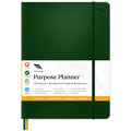 B5 Undated Daily Planner Notebook (Tan Softcover) C391031
