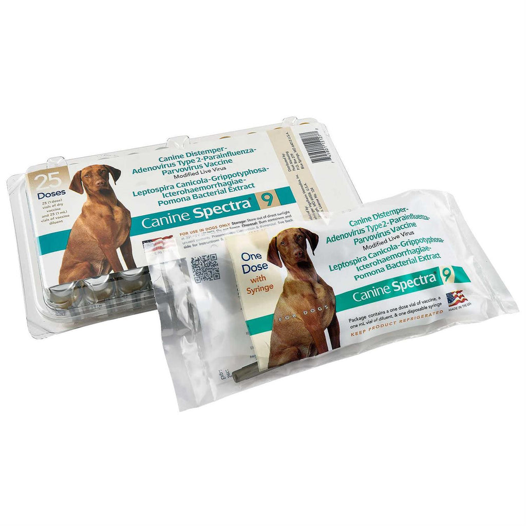 Canine Spectra 9 Dog Vaccine W9580