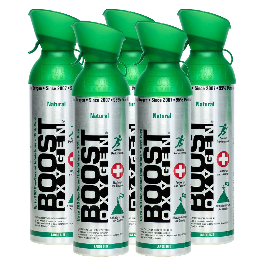 Natural 10 Liter Oxygen Canister 5-Pack N96289