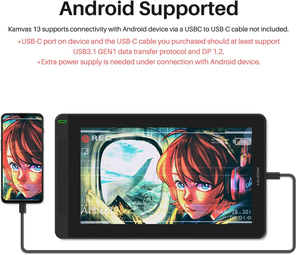 13.3 inch Drawing Tablet with Screen X731800