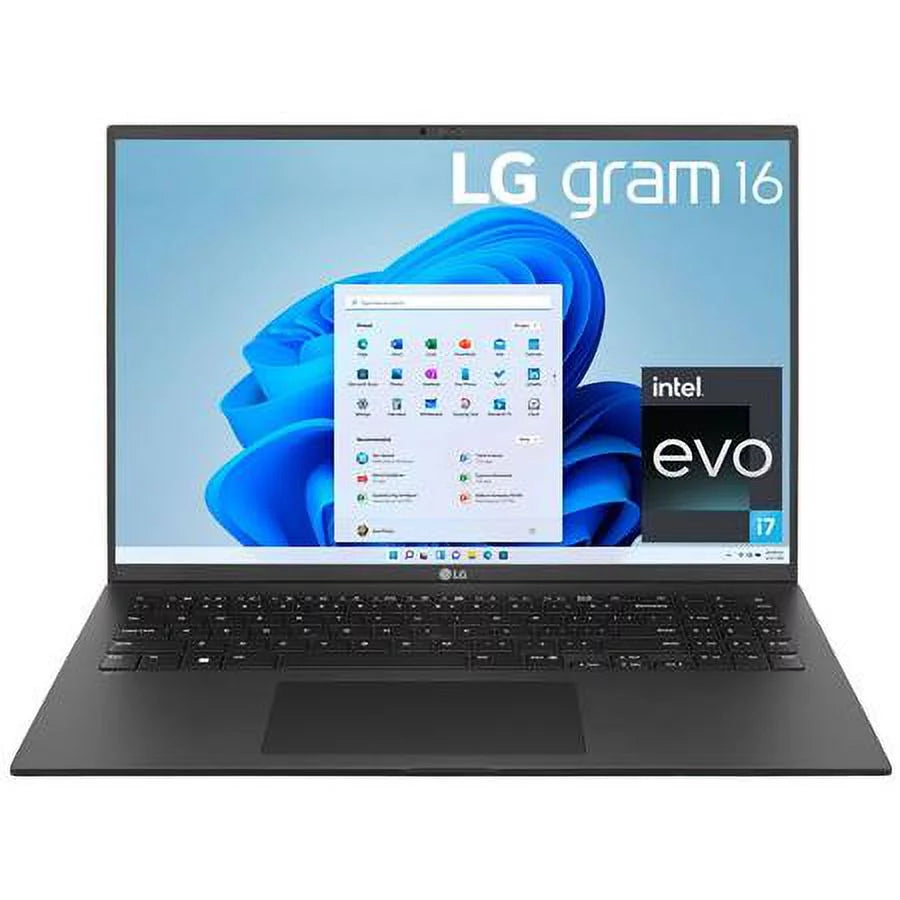 16" WQXGA Notebook Computer, Intel Core i7-1260P 2.1GHz, 16GB RAM, 1TB SSD, NVIDIA GeForce RTX 2050 4GB, Windows 11 Home, Charcoal Gray L997330