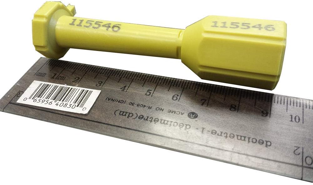 250 Pack Yellow Bolt Seal F43261