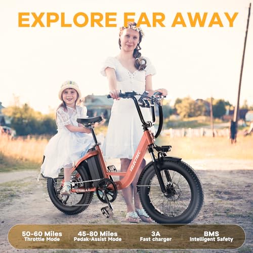 1500W 48V 18AH Removable Battery 20" x 4.0 Fat Tire 7-Speed Electric Bike R396
