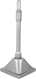1-1/8" Tamper Shank with 6x6" Plate for Jack Hammer Bit Z9336