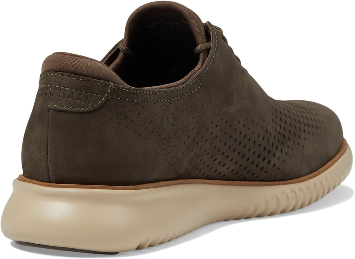 Deep Olive Nubuck Oxford Lined I90839