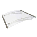 47 inchx35 inch Polycarbonate Door Awning R7578