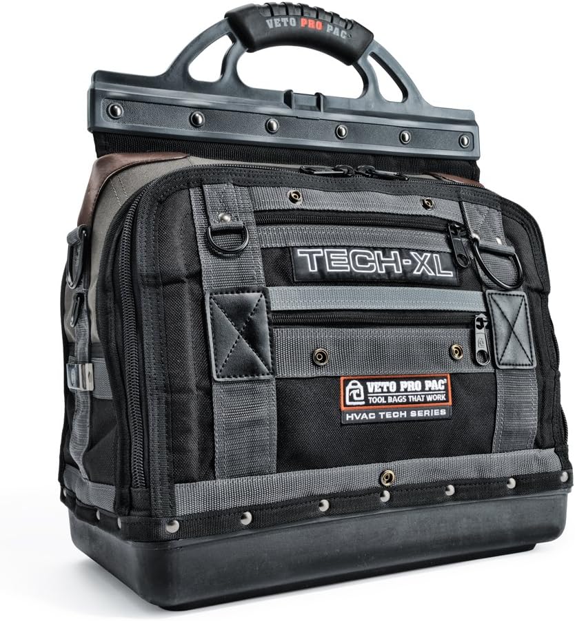 Black Grey Tech XL Tool Bag K44005