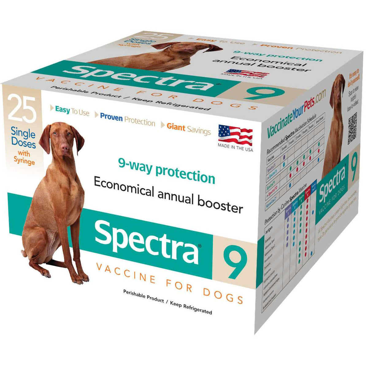 Canine Spectra 9 Dog Vaccine W9580