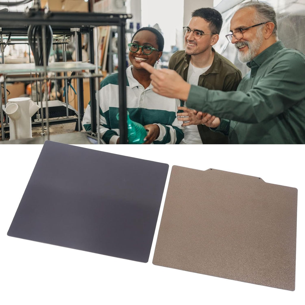 300x300MM 3D Printer Build Plate Smooth Carbon Fiber PET Textured PEI Spring Steel Sheet N604671