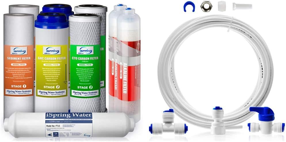 Reverse Osmosis Water Filter Replacement Cartridge Pack Set D141
