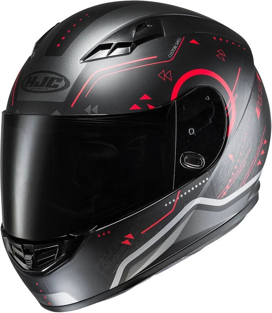 Black-Red XL Motorcycle Helmet K617