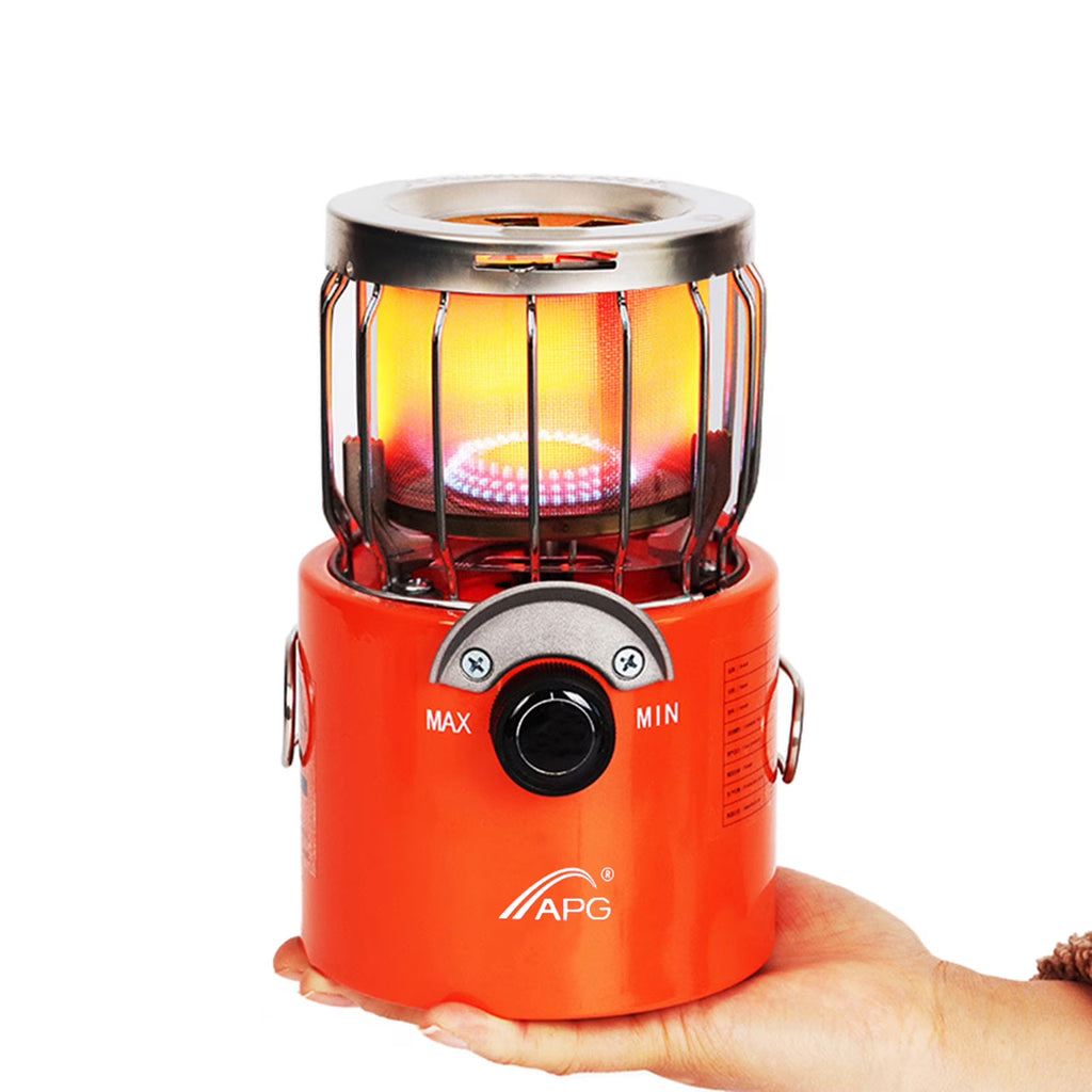 Compact 2000W Gas-Powered Heater & Stove Q126542