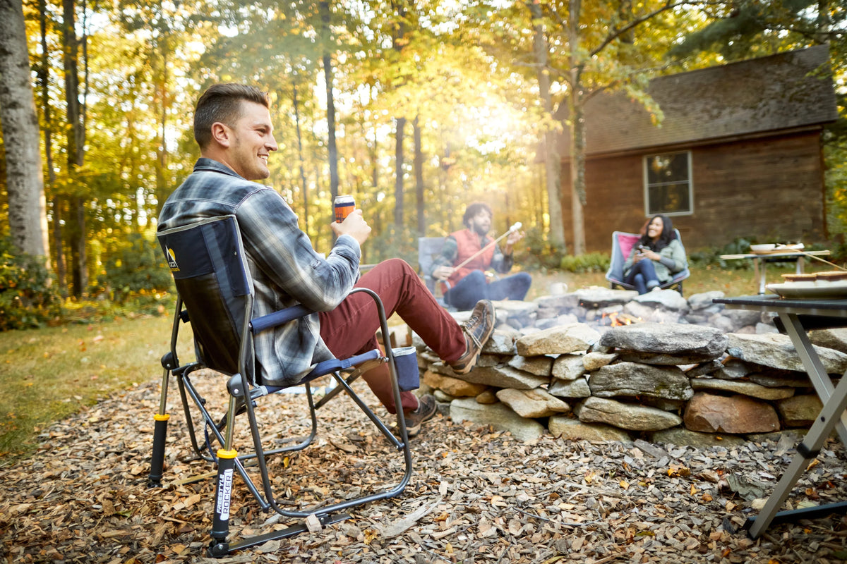 Foldable Rocking Camp Chair R33698