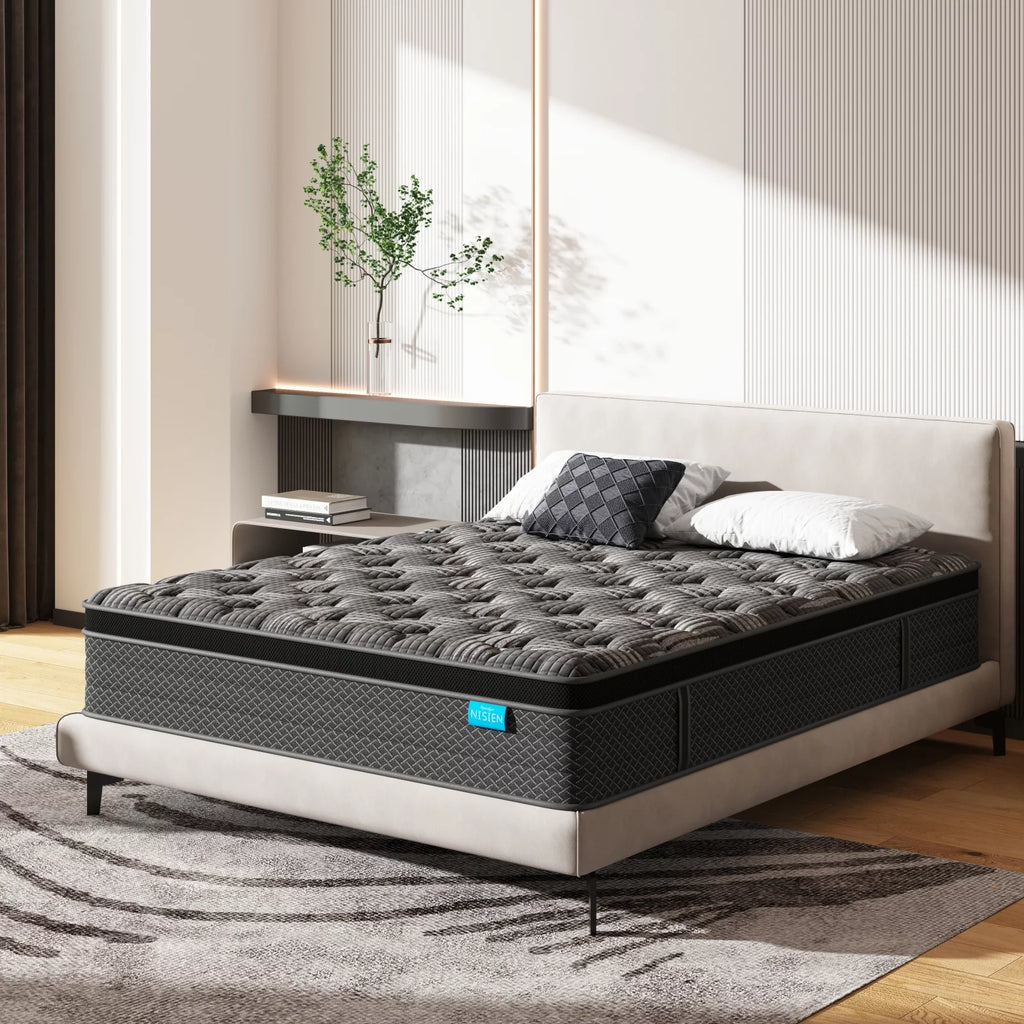 10" Memory Foam Pocket Spring Hybrid Mattress C751