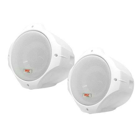 6.5x22 200 Watt Two-Way White Wake Board Speakers N932